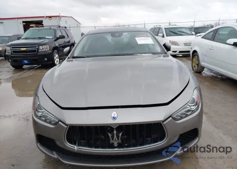 2017 Maserati Ghibli S Q4 z USA, uszkodzony, nr VIN ZAM57RTS4H1226613